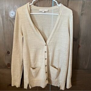 LOFT Women's Cream Sweater